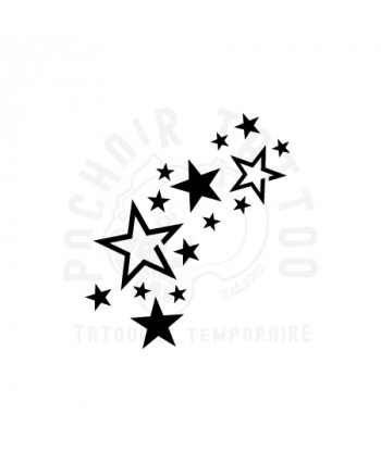pochoir constellation etoile