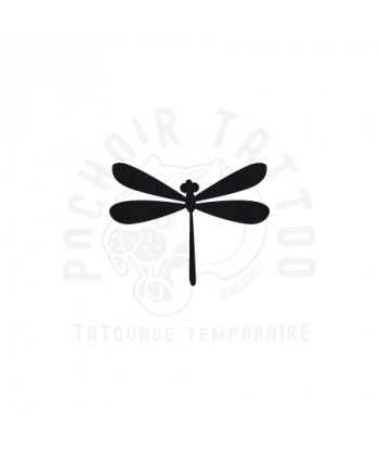 pochoir adhesif libellule-pochoir tattoo