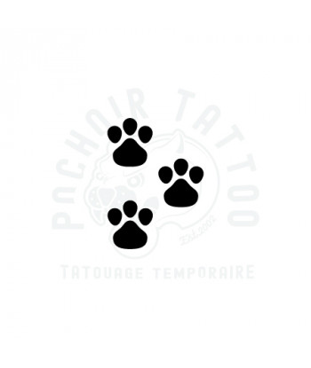 pochoir adhesif patte de chat-pochoir tattoo