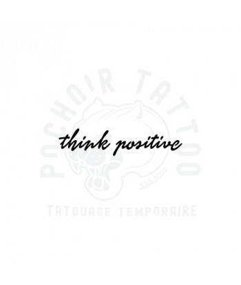 pochoir adhesif think positive-pochoir tattoo