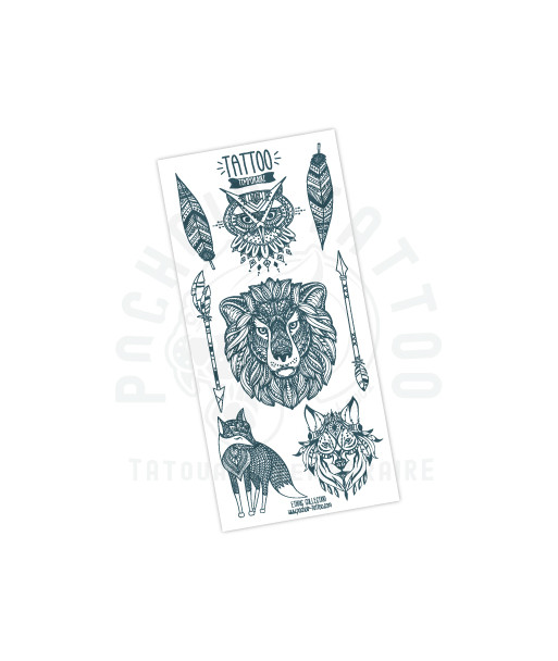 planche de tattoo a transférer avec de l'eau, facile a appliquer