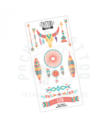 planche de tattoo a transférer avec de l'eau, facile a appliquer