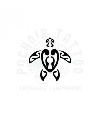 pochoir adhesif tortue polynesienne-pochoir tattoo