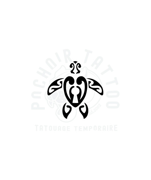 pochoir adhesif tortue polynesienne-pochoir tattoo