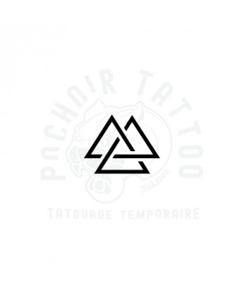 pochoir adhesif trinit&eacute;-pochoir tattoo