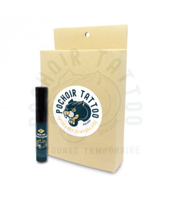 pochoir tattoo - Kit complet pour tatouage temporaire au pochoir