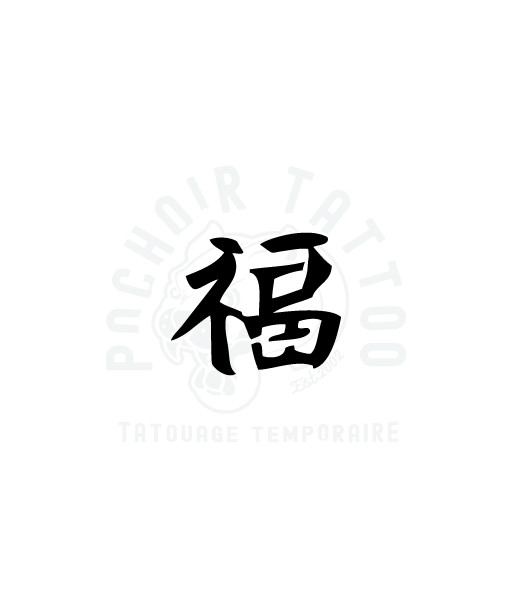 pochoir chinois chance